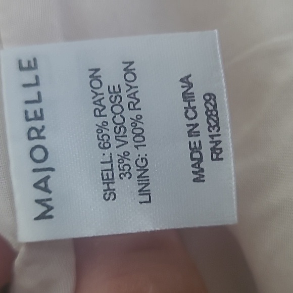 Majorelle Lolita Ruffled Mini Dress Floral Print Nude Size Medium - Picture 12 of 12